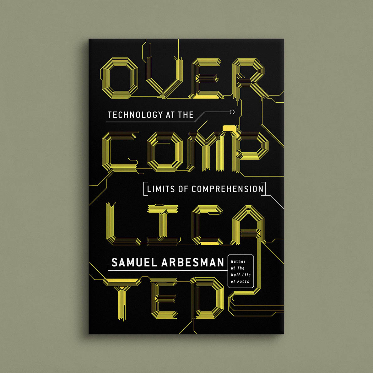 Overcomplicated book cover